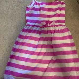 Lilly Pulitzer white and purple dress